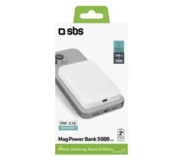 sbs-06805-powerbank-5000-mah-magsafe-10w-usb-c-szybikie-ladowanie-bialy