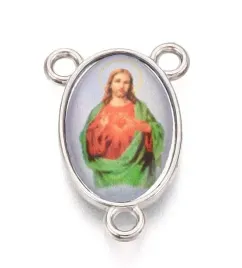 lacznik-do-rozanca-srodek-rozdzielacz-zawieszka-jezus-serce-jezusa-1szt