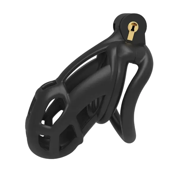 KLATKA NA PENISA CZARNA PAS CNOTY BDSM FEMDOM M