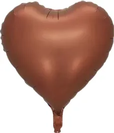 balon-foliowy-serce-45-cm-matowe-brazowe-na-slub-wesele-roczek-na-hel