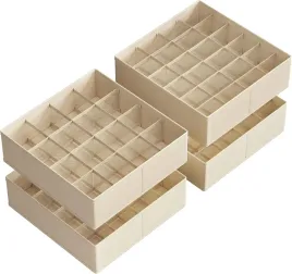 organizer-zestaw-organizerow-na-bielizne-do-szafy-szuflad-komplet-4-sztuk