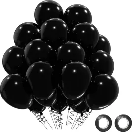 czarne-balony-50-sztuk-wstazki-2-sztuki-idealny-zestaw-dekoracji-sali-domu