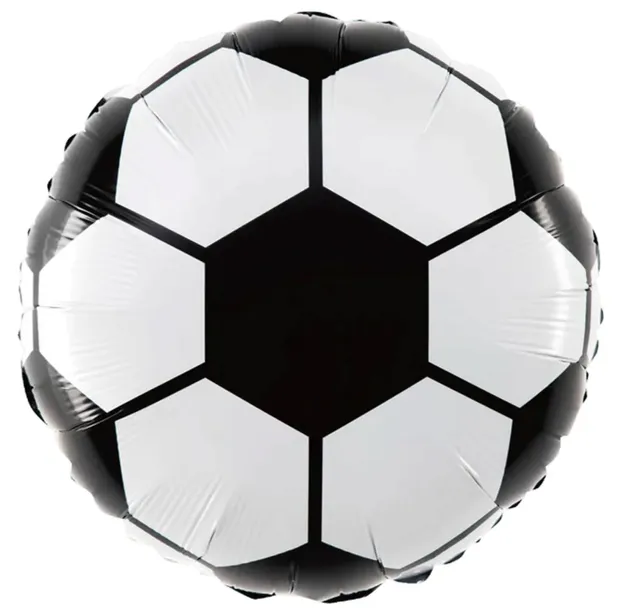 Balon piłka 45 cm piłka nożna okrągły hel na urodziny Football piłkarski