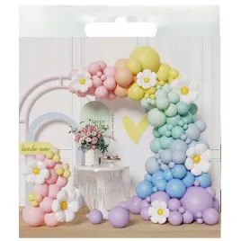 girlanda-balonowa-pastelowa-stokrotki-balony-na-urodziny-kwiaty-xxl-141-szt