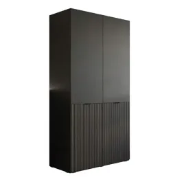 szafa-uchylna-sandbox-modern-100-czarny-grafit-oswietlenie-led