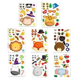 naklejki-kreatywne-zwierzatka-zoo-diy-zestaw-kreatywny-8-sztuk-wodoodporne