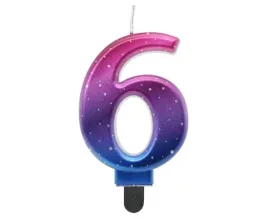 swieczka-urodzinowa-cyfra-6-granatowa-kosmos-na-urodziny-ozdoba-na-tort