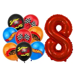 balony-auta-8-urodziny-wheels-wycigi-balon-cyfra-czerwona-na-hel-zestaw