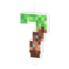 swieczka-na-tort-7-cyfra-piksele-urodzinowa-dekoracja-na-7-urodziny