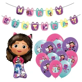 balony-koci-domek-gabi-zestaw-urodzinowy-dekoracje-dla-dziewczynki-urodziny