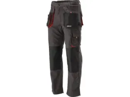 spodnie-robocze-xxl-basalt-czarno-czerwone-9-kieszeni-regulacja-w-pasie