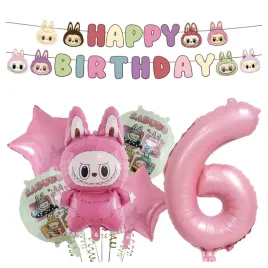 balony-na-6-urodziny-labubu-balon-cyfra-6-rozowa-baner-happy-birthday