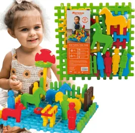 marioinex-wafle-mini-farma-klocki-konstrukcyjne-31-elementow