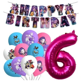 balony-na-urodziny-huntrix-kpop-demon-hunters-baner-happy-birthday-cyfra-6
