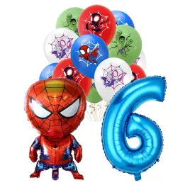 balony-pajak-spider-na-urodziny-zestaw-balonow-spider-cyfra-6-niebieska