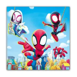 serwetki-spider-super-bohaterowie-papierowe-zestaw-na-urodziny-20-sztuk