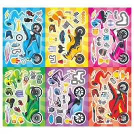 naklejki-motor-kreatywne-diy-zestaw-kreatywny-wodoodporne-motocykle-motory