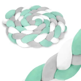 otulacz-do-lozeczka-ricokids-3m-mietowo-szary