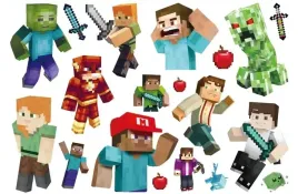 tatuaze-dla-dzieci-zmywalne-dzieciece-piksele-tnt-gra-game-tymczasowe-m2