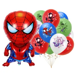 balony-na-urodziny-spidey-zestaw-urodzinowy-balon-spider-duzy-80-cm