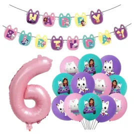 balony-gabi-koci-domek-zestaw-na-6-urodziny-dziewczynki-dekoracje-baner