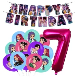 balony-huntrix-kpop-demon-hunters-baner-happy-birthday-cyfra-7-zestaw