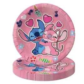 talerzyki-lilo-i-sticz-papierowe-10-sztuk-eko-18-cm-zestaw-na-urodziny