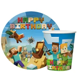 zestaw-talerzyki-kubki-papierowe-minecraft-tnt-na-urodziny-20-szt-steve