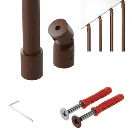 balustrada-na-schody-harfa-skosna-regulowana-brazowy-200-cm-fi-25mm-nebo