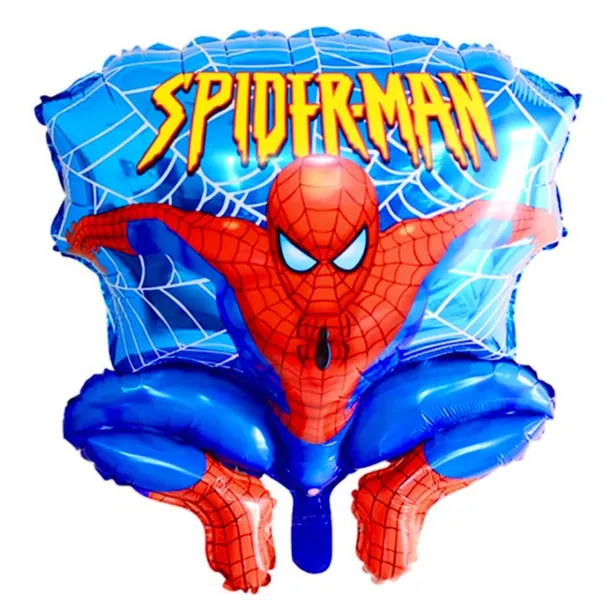 BALON SPIDERMAN SPIDER NA URODZINY AVENGERS PAJĄK FOLIOWY URODZINOWY 65 CM