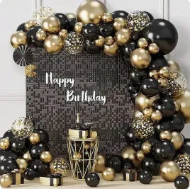 zestaw-balonow-na-urodziny-girlanda-balonowa-czarno-zlota-131-elementow