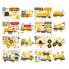 prezent-na-mikolajki-dla-dzieci-naklejki-kreatywne-koparki-koparka-budowa