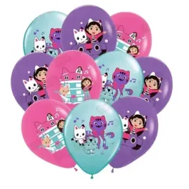 balony-na-urodziny-koci-domek-gabi-pandus-lakotek-12-szt-zestaw-urodzinowy