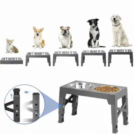 stolik-z-miskami-dla-psa-regulowany-skladany-dla-wszystkich-ras