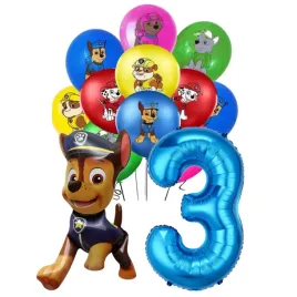 balony-na-urodziny-psi-patrol-zestaw-balonow-chase-47-cm-cyfra-3-na-hel