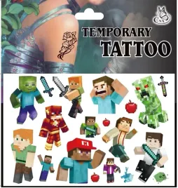 tatuaze-dla-dzieci-zmywalne-dzieciece-tnt-piksele-game-gra-steve-m2