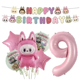 balony-na-9-urodziny-labubu-balon-cyfra-9-rozowa-baner-happy-birthday