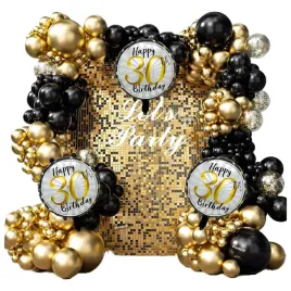 balony-na-30urodziny-girlanda-balonowa-na-trzydziestke-zlote-czarne-134-szt