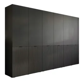 szafa-uchylna-sandbox-modern-300-czarny-grafit-oswietlenie-led