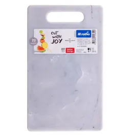 deska-do-krojenia-plastikowa-mala-bialy-marmur-rotho-25x15-cm