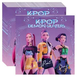 serwetki-huntrix-demon-hunters-kpop-zestaw-na-urodziny-20-szt-rumi-mira