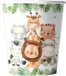 kubki-jednorazowe-safari-zoo-zwierzatka-papierowe-eko-10-szt-na-urodziny