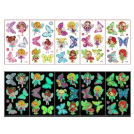 tatuaze-dla-dzieci-5-szt-swiecace-w-ciemnosci-zmywalne-wrozki-motylki
