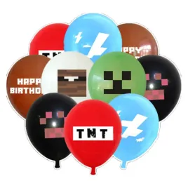 balony-lateksowe-game-piksele-tnt-zestaw-12-sztuk-game-party-na-urodziny