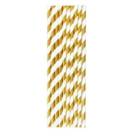 slomki-papierowe-biale-w-zlote-paski-10-szt-jednorazowe-na-urodziny