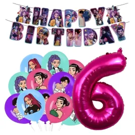 balony-huntrix-kpop-demon-hunters-baner-happy-birthday-cyfra-6-zestaw