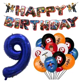 balony-roblox-na-urodziny-baner-happy-birthday-cyfra-9-granatowa-dekoracja