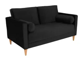 kanapa-sofa-harper-2-osobowa-czarna-welur-skandynawska-drewniane-nozki