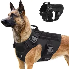 profesjonalne-szelki-taktyczne-dla-psa-wytrzymala-uprzaz-z-podchwytem-xl