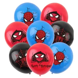 balony-urodzinowe-spider-pajak-niebieskie-czerwone-zestaw-balonow-na-hel